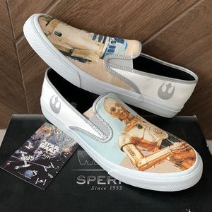 Sperry Cloud Star Wars Droids White S/O - Men’s 11